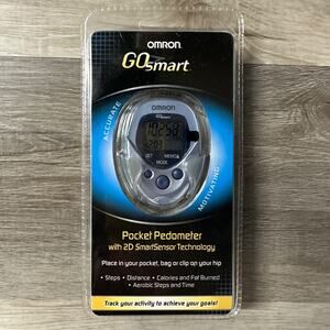 Omron Go Smart Pocket Pedometer HJ-112 w/ 2D SmartSensor Technology